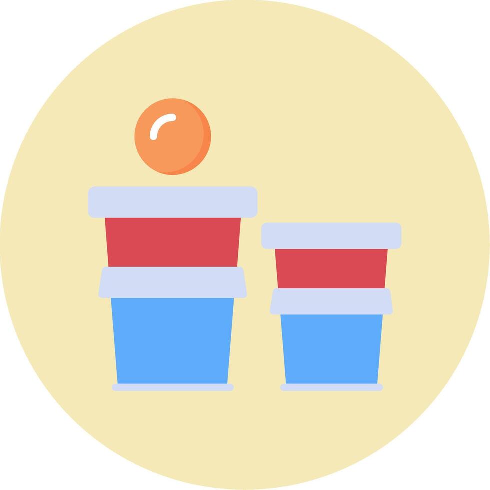 Beer Pong Vector Icon