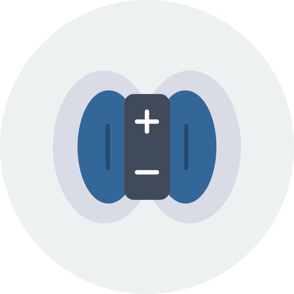 Magnetic Field Vector Icon