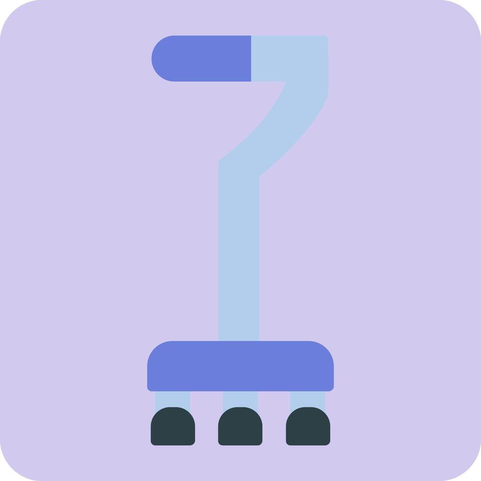 Walking Stick Vector Icon