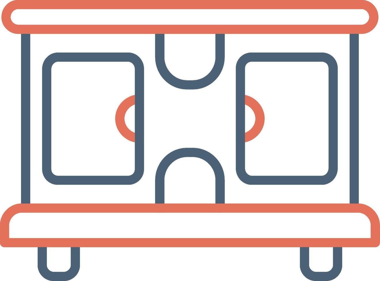 Tv Stand Vector Icon