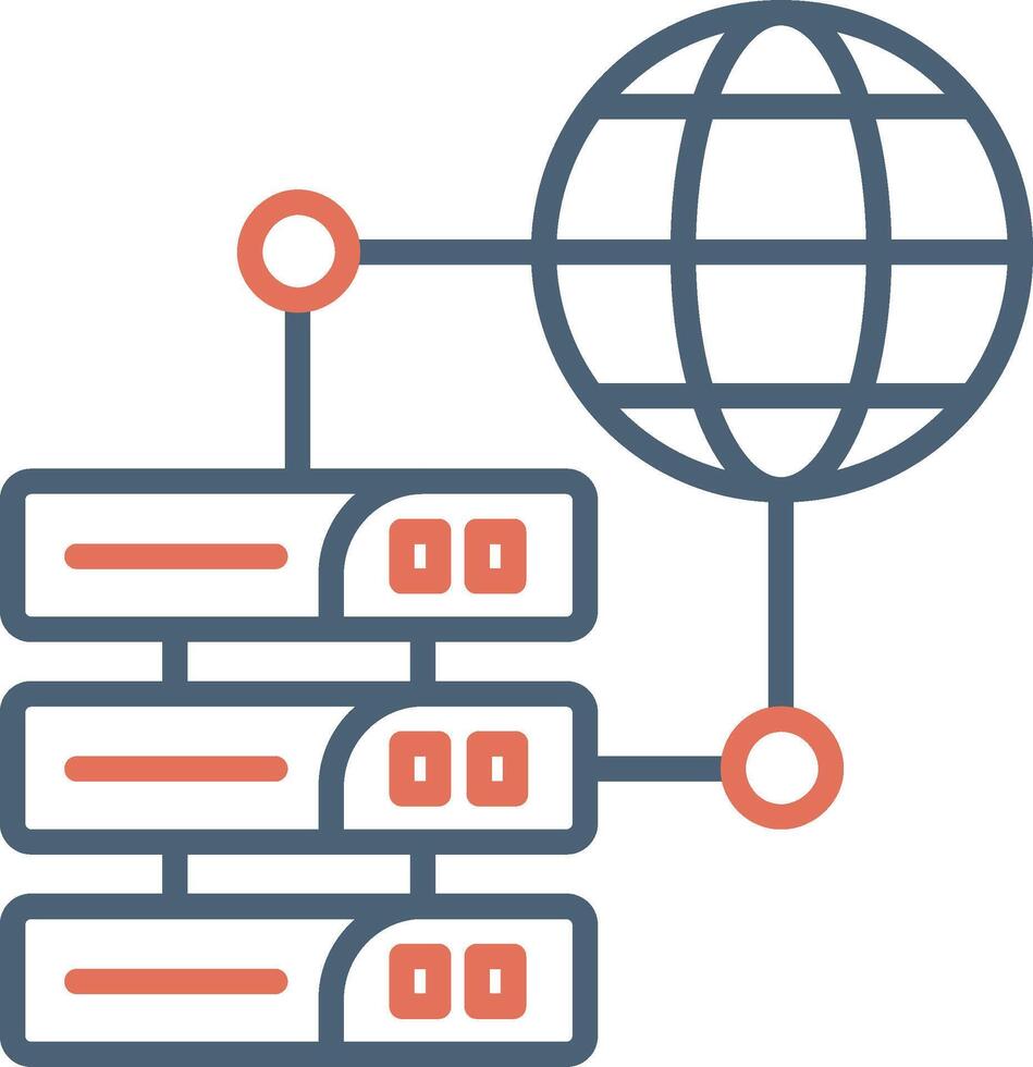 Web Hosting Vector Icon
