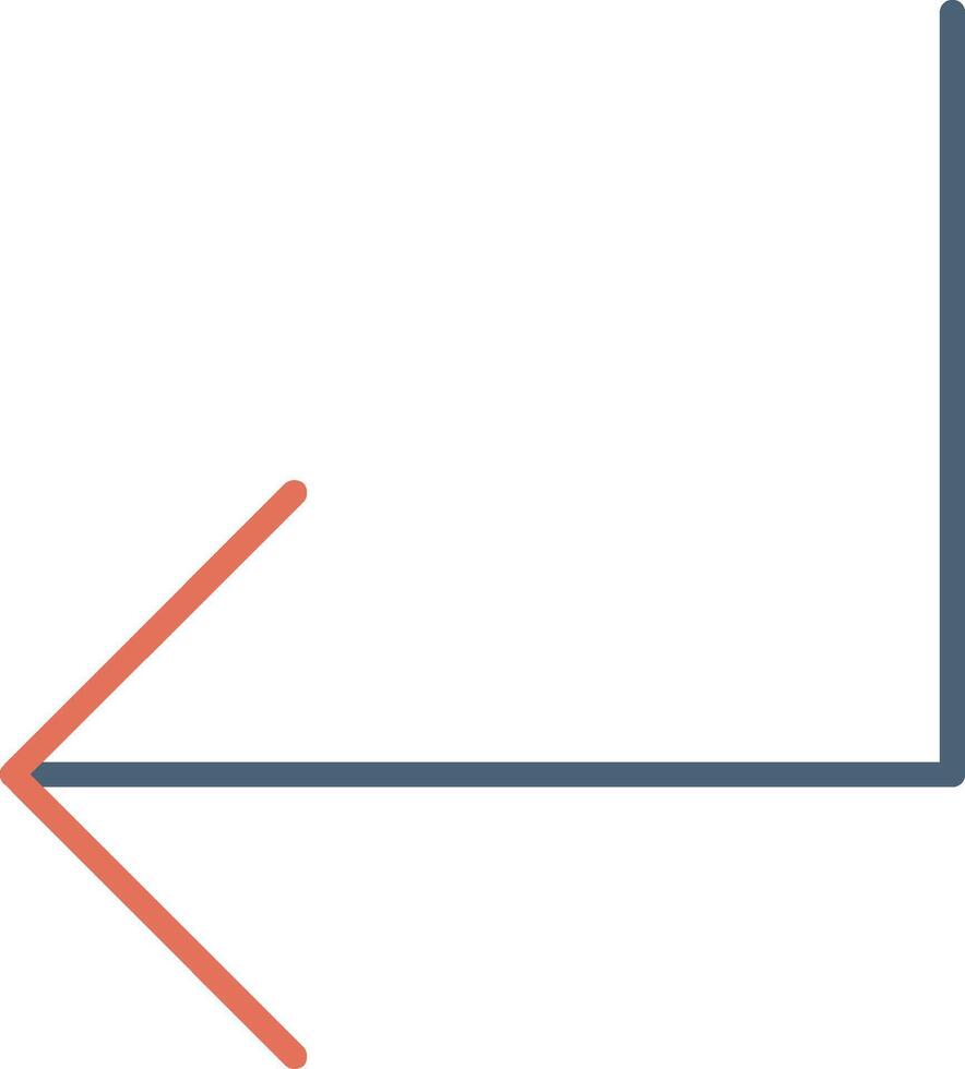 Turn Vector Icon