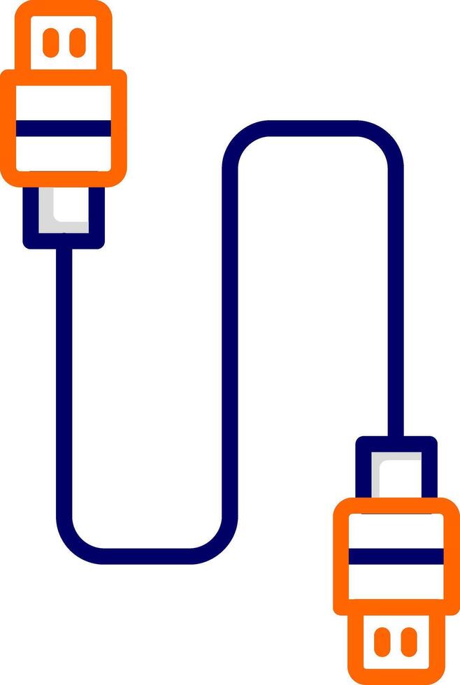 Usb Cable Vector Icon