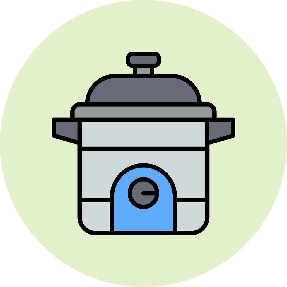 Rice Cooker Vector Icon