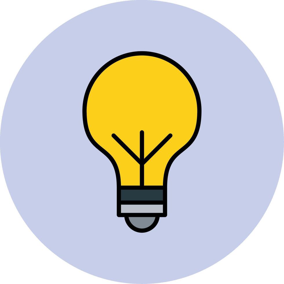 Light Bulb Vector Icon