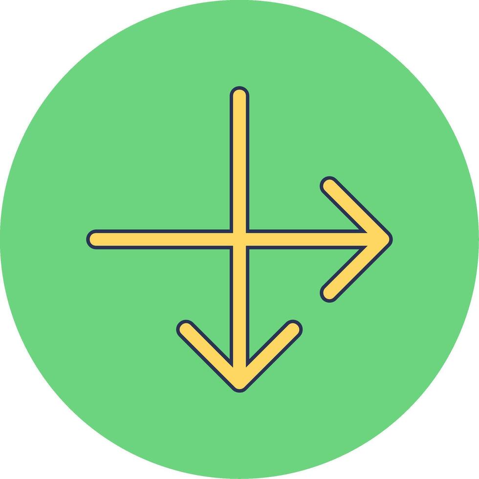 Intersect Vector Icon