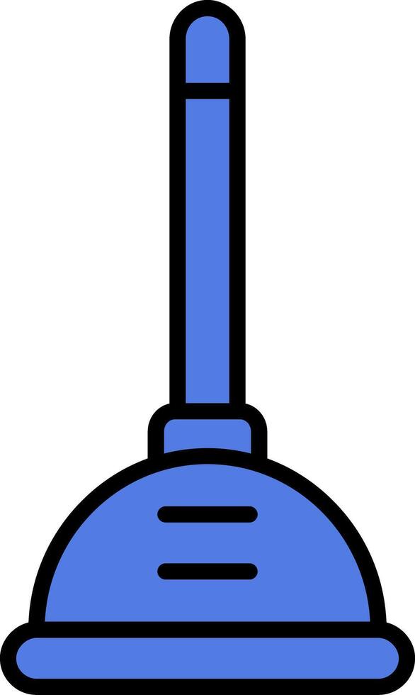 Plunger Vector Icon