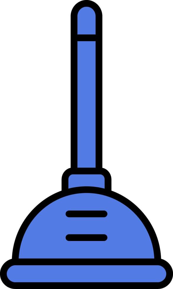 Plunger Vector Icon