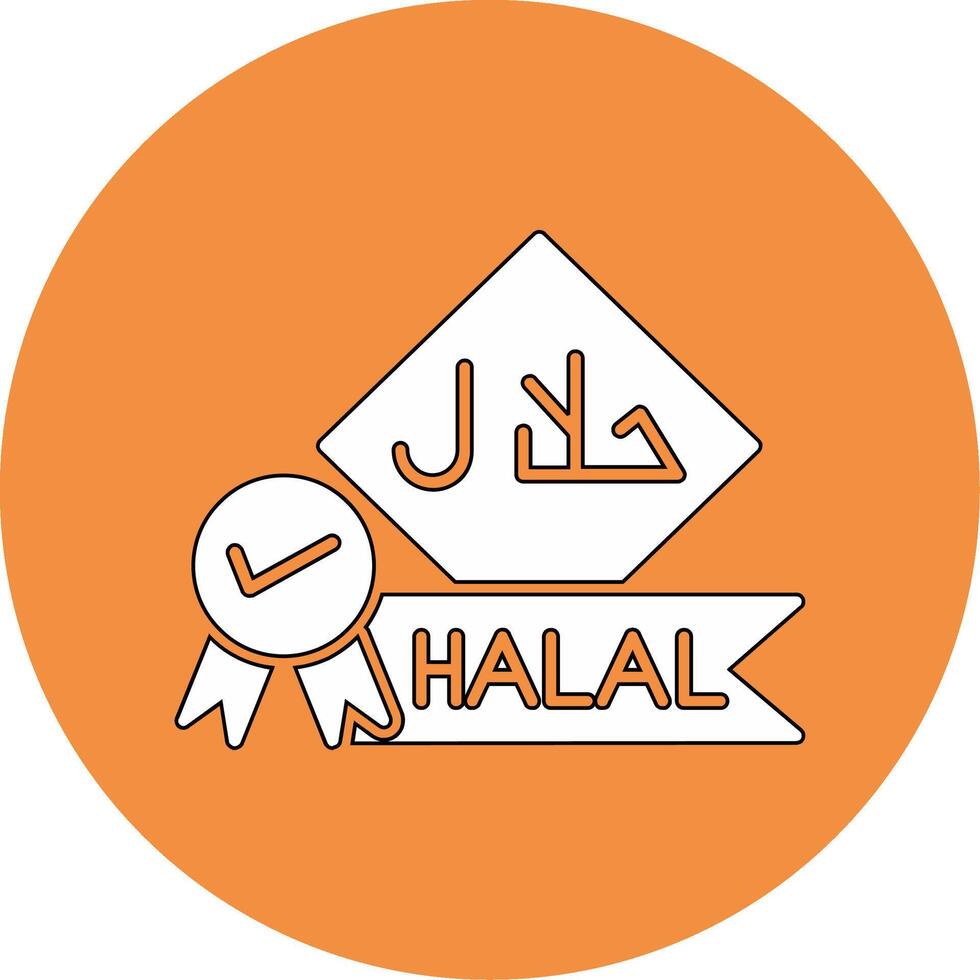 Halal Vector Icon