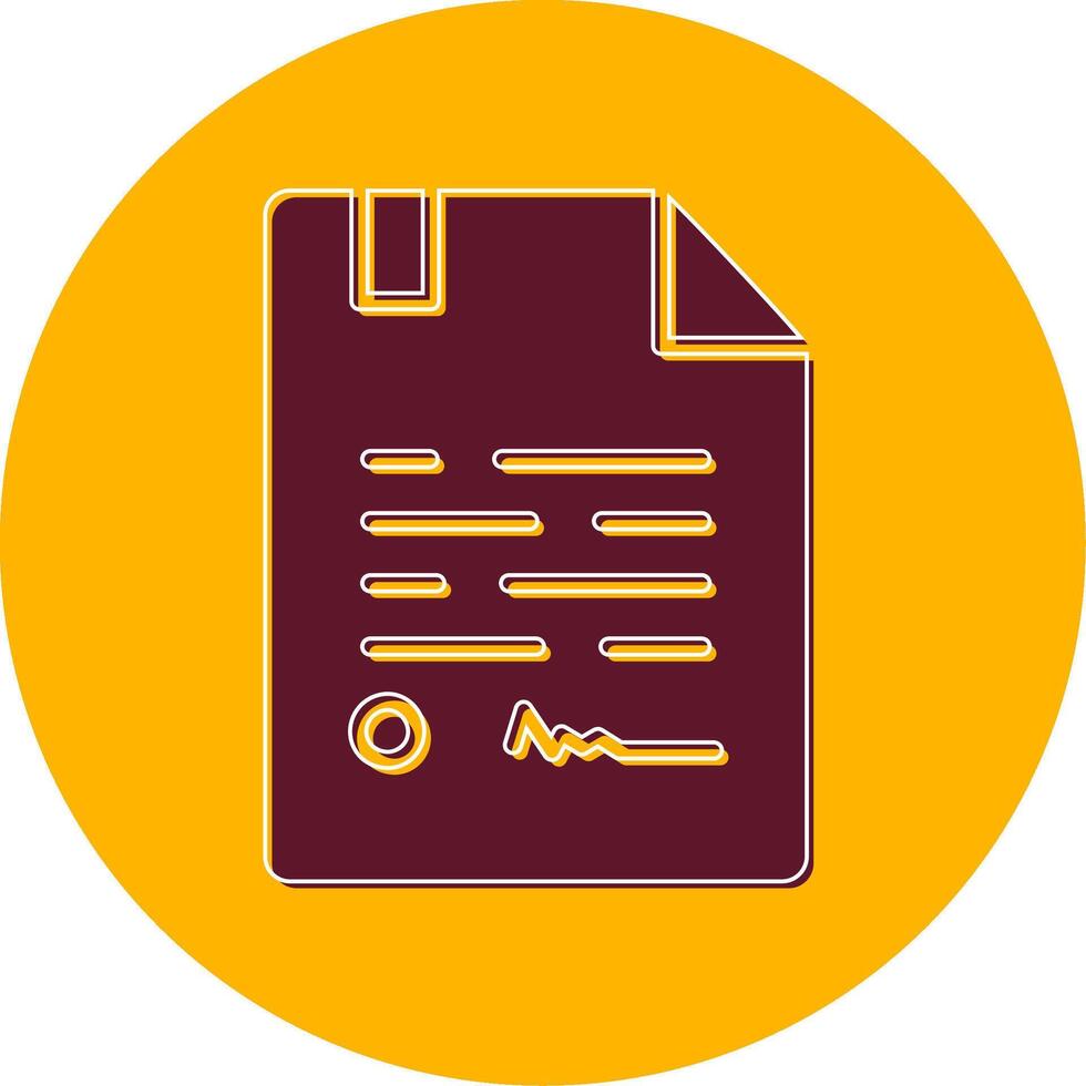 Contract Vector Icon