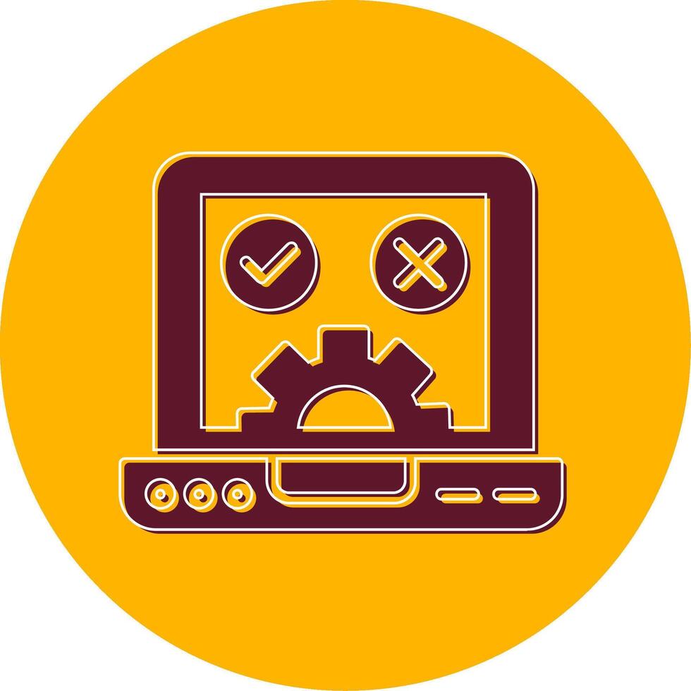 Tested Vector Icon