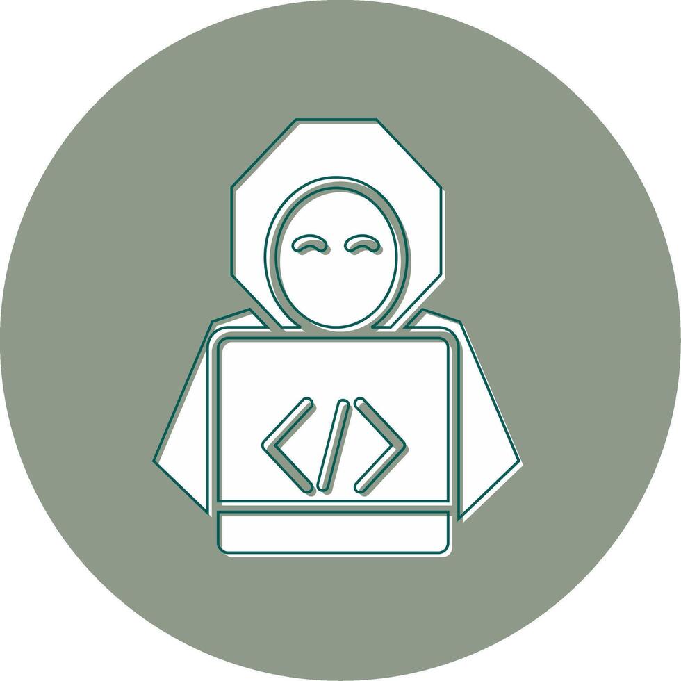 Hacker Vector Icon