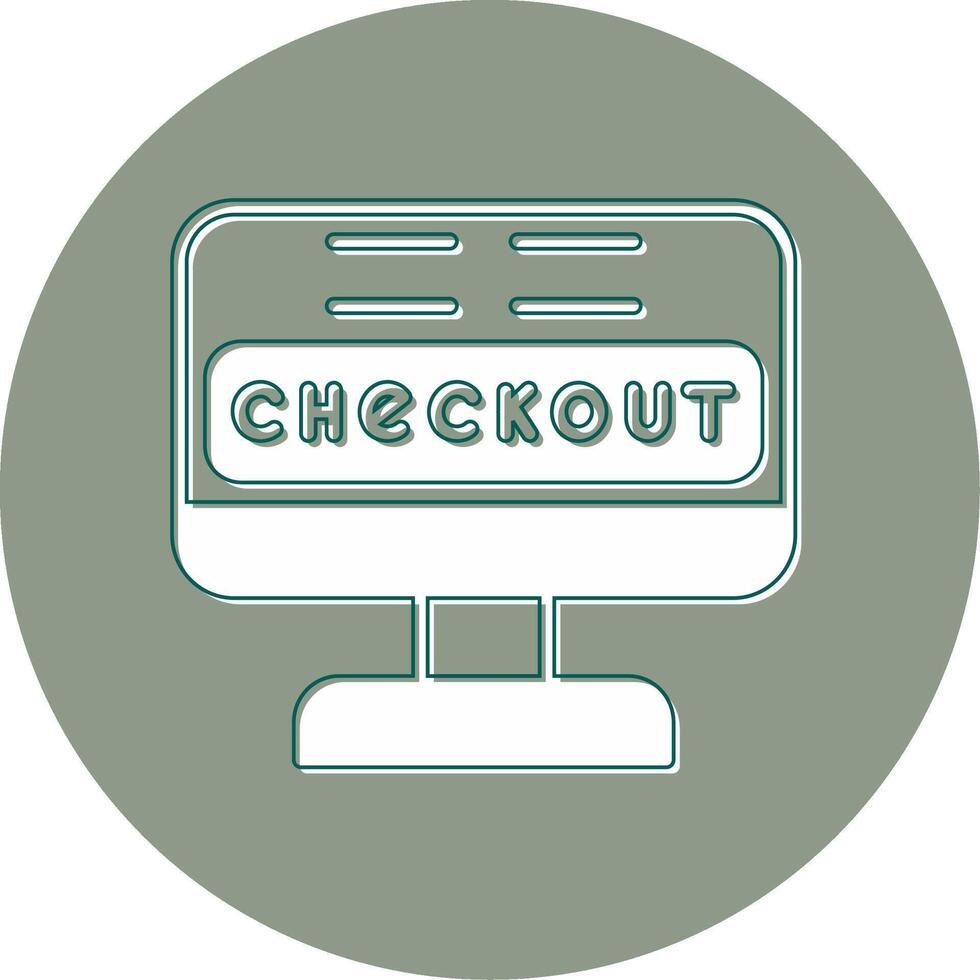 Checkout Vector Icon