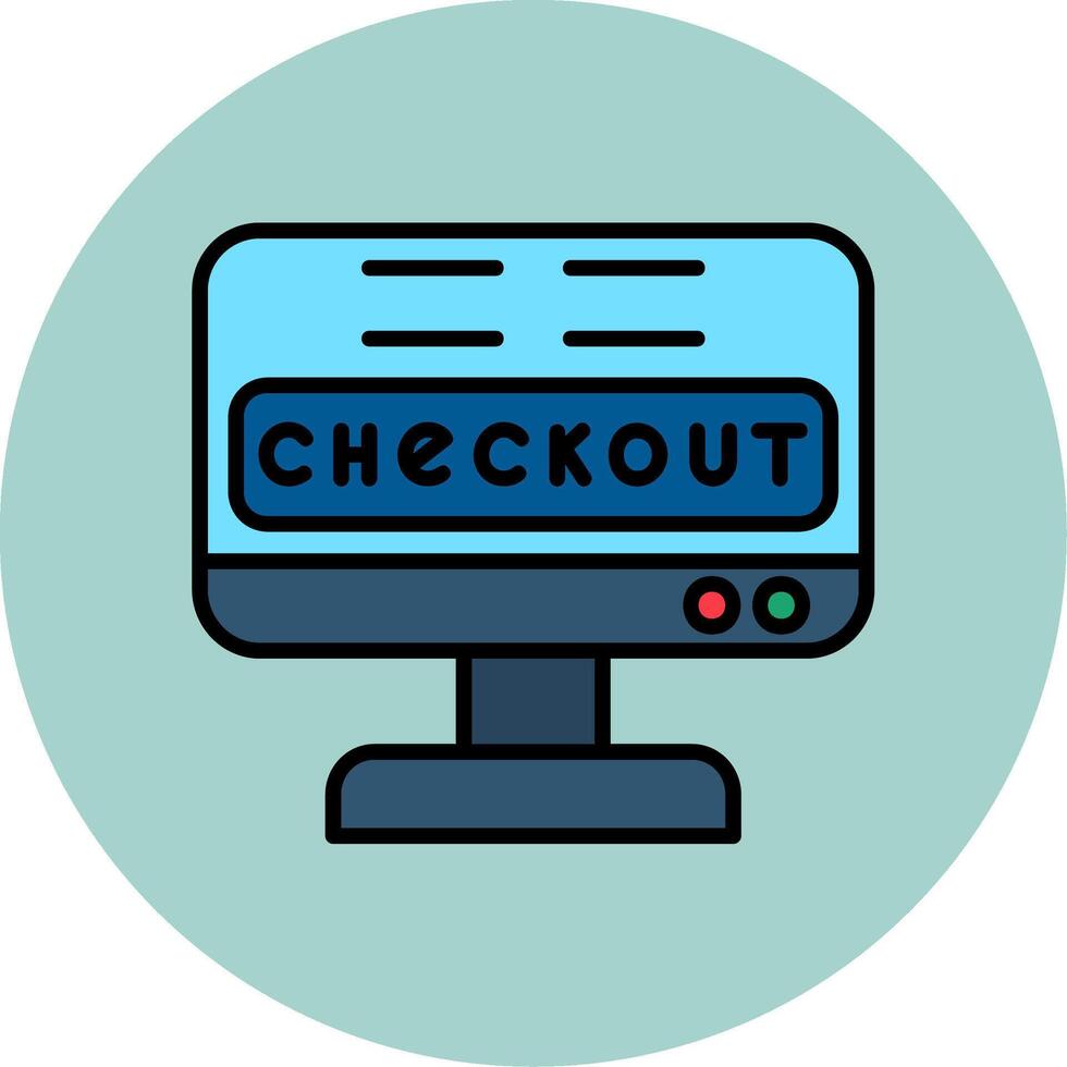 Checkout Vector Icon