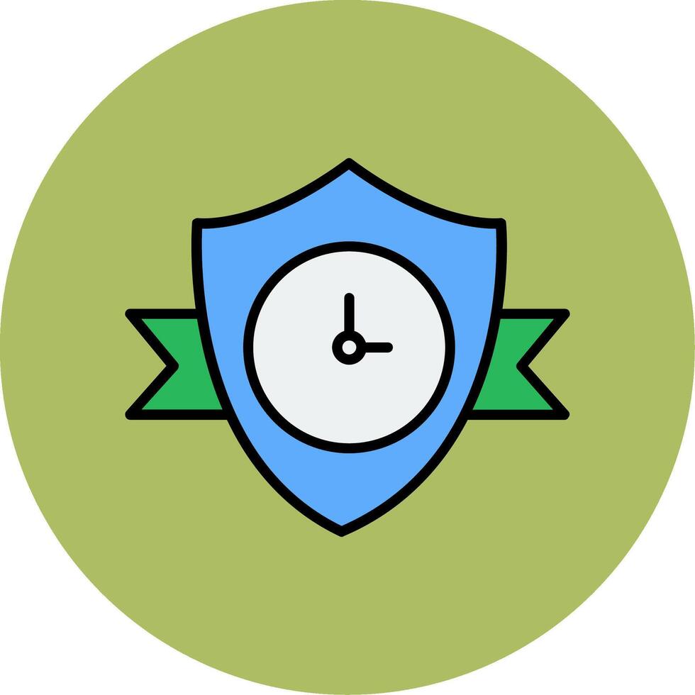 Long Lasting Vector Icon