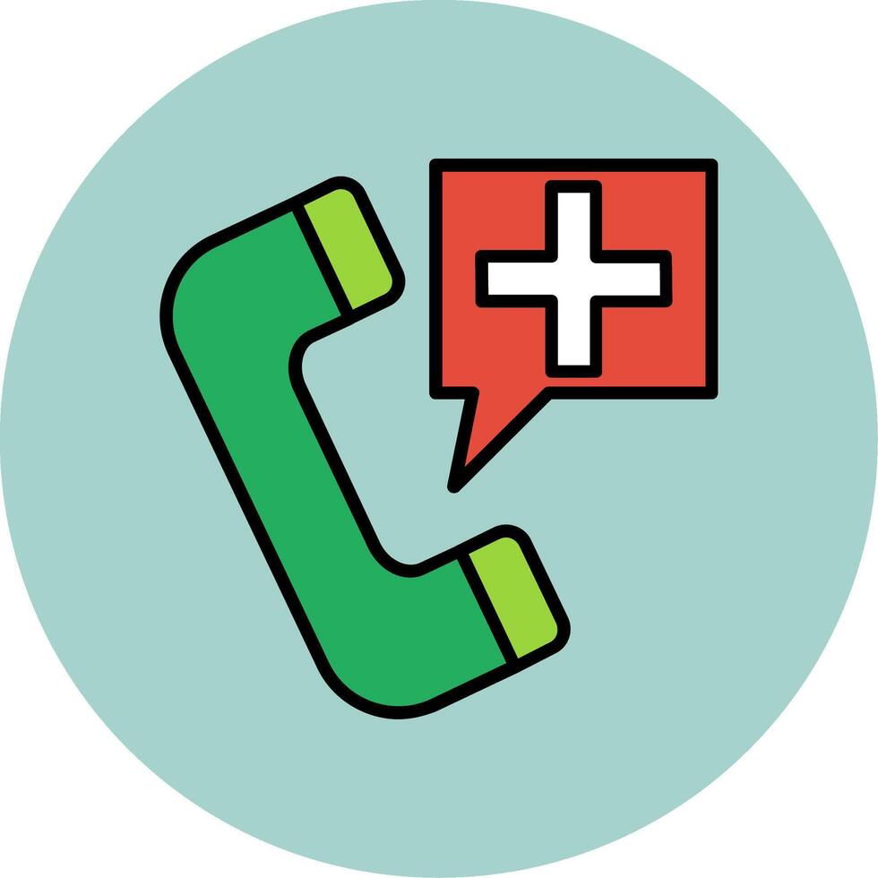 Emergency Call Vector Icon