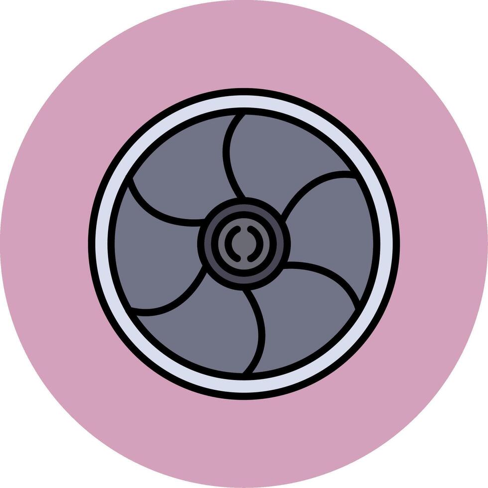 Turbine Vector Icon