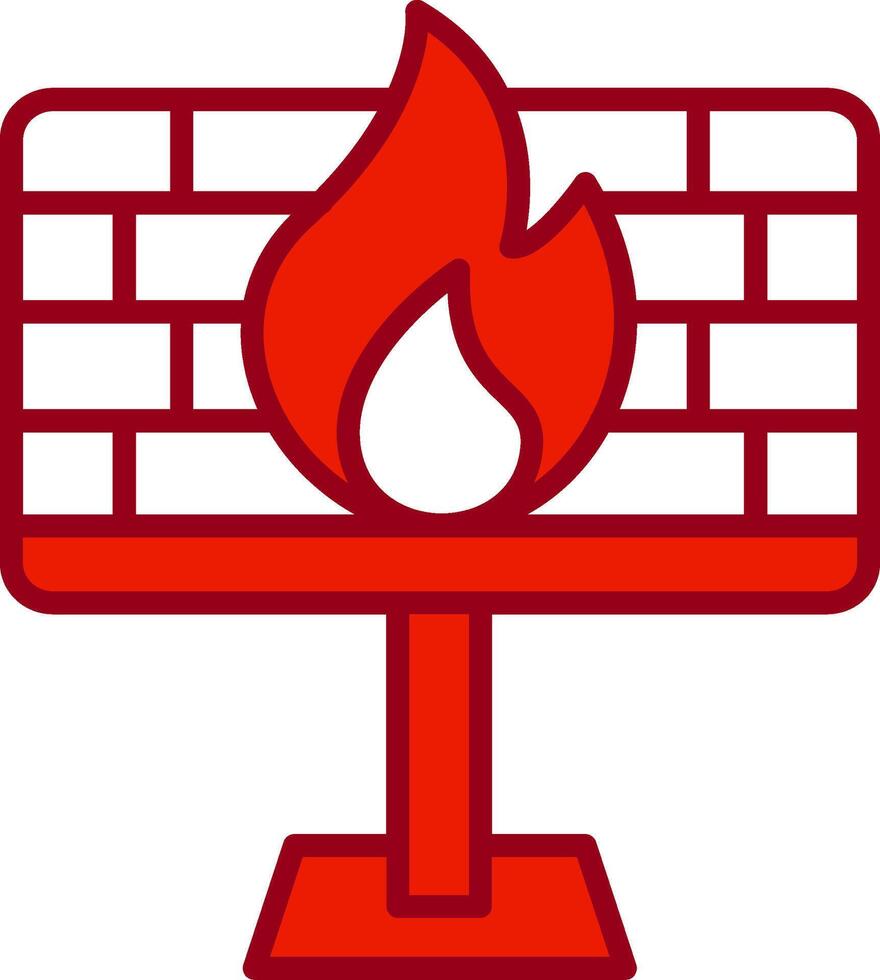 Firewall Vector Icon
