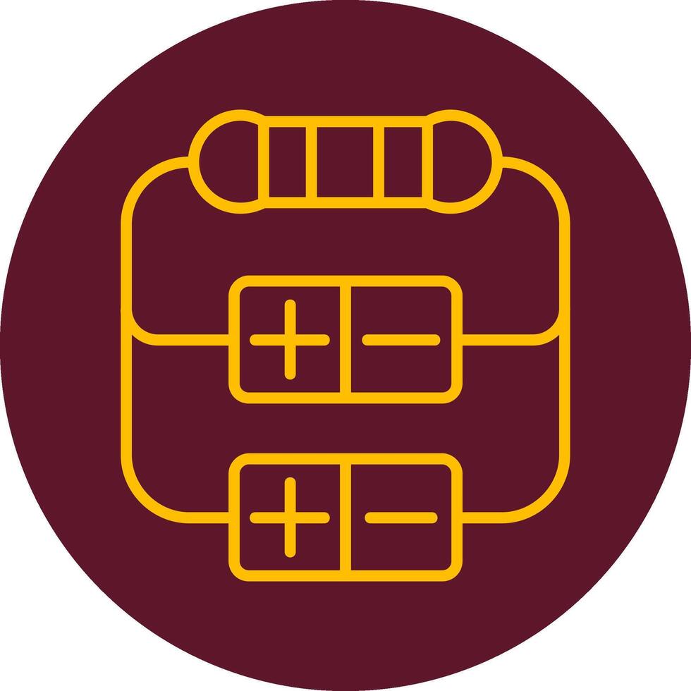 Resistor Vector Icon