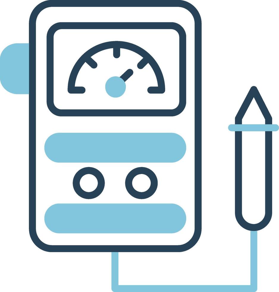 Voltmeter Vector Icon