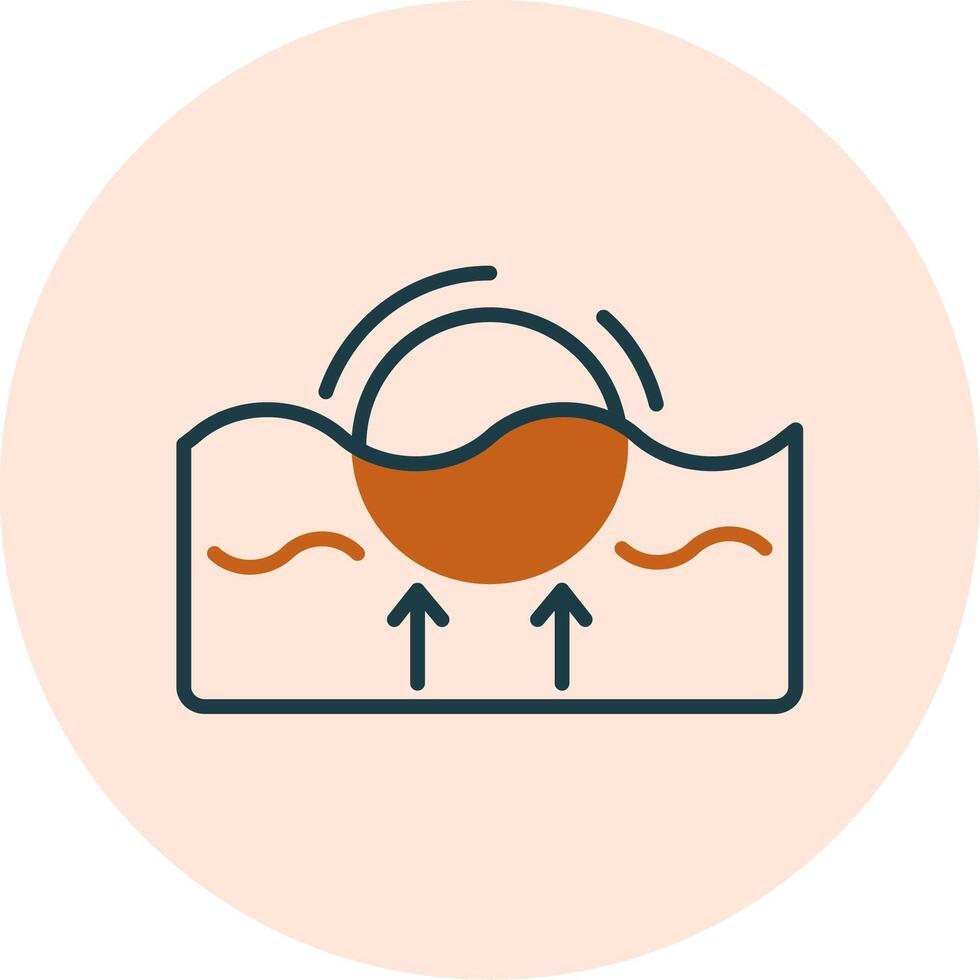 Float Vector Icon