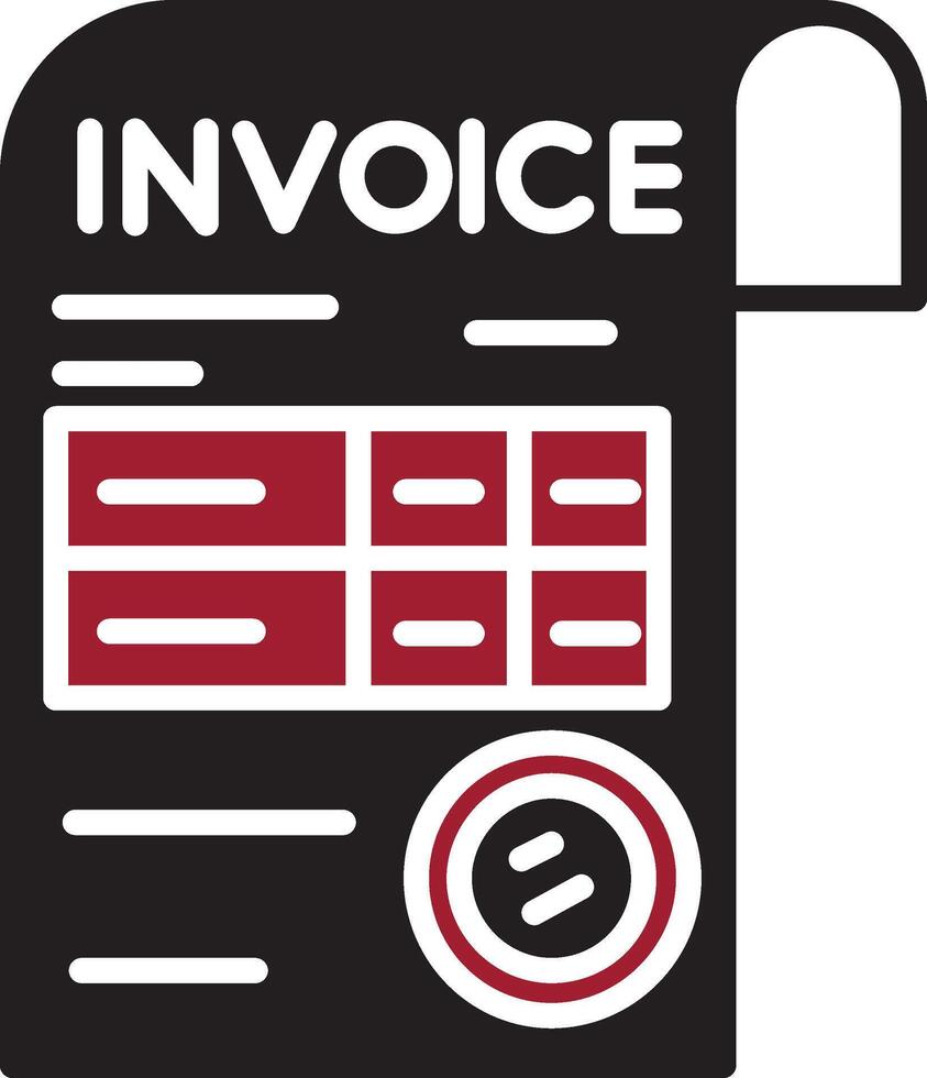 Invoice Vector Icon