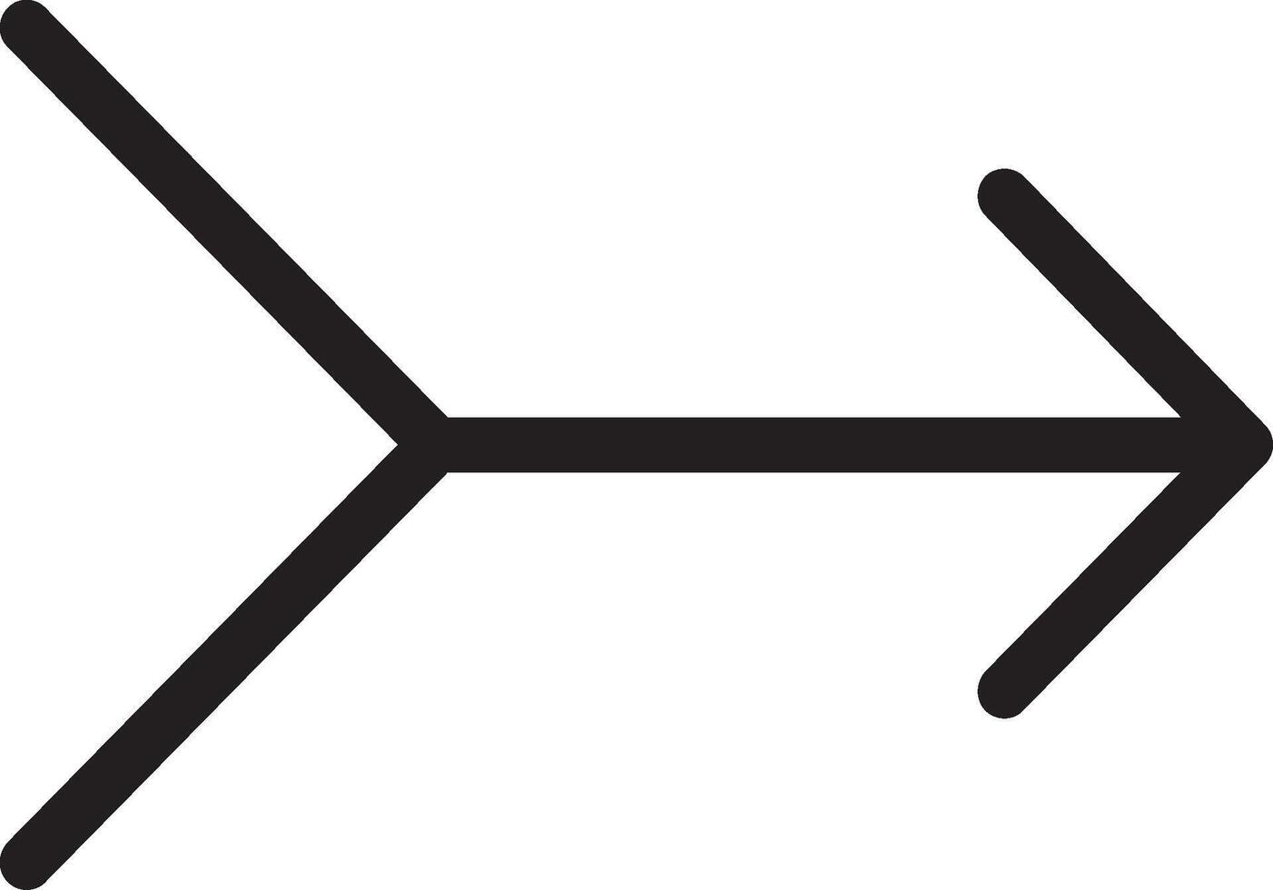 Merge Vector Icon