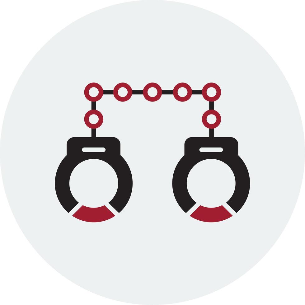 Handcuffs Vector Icon