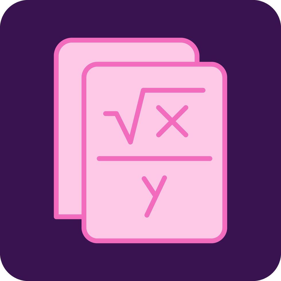 Formula Vector Icon