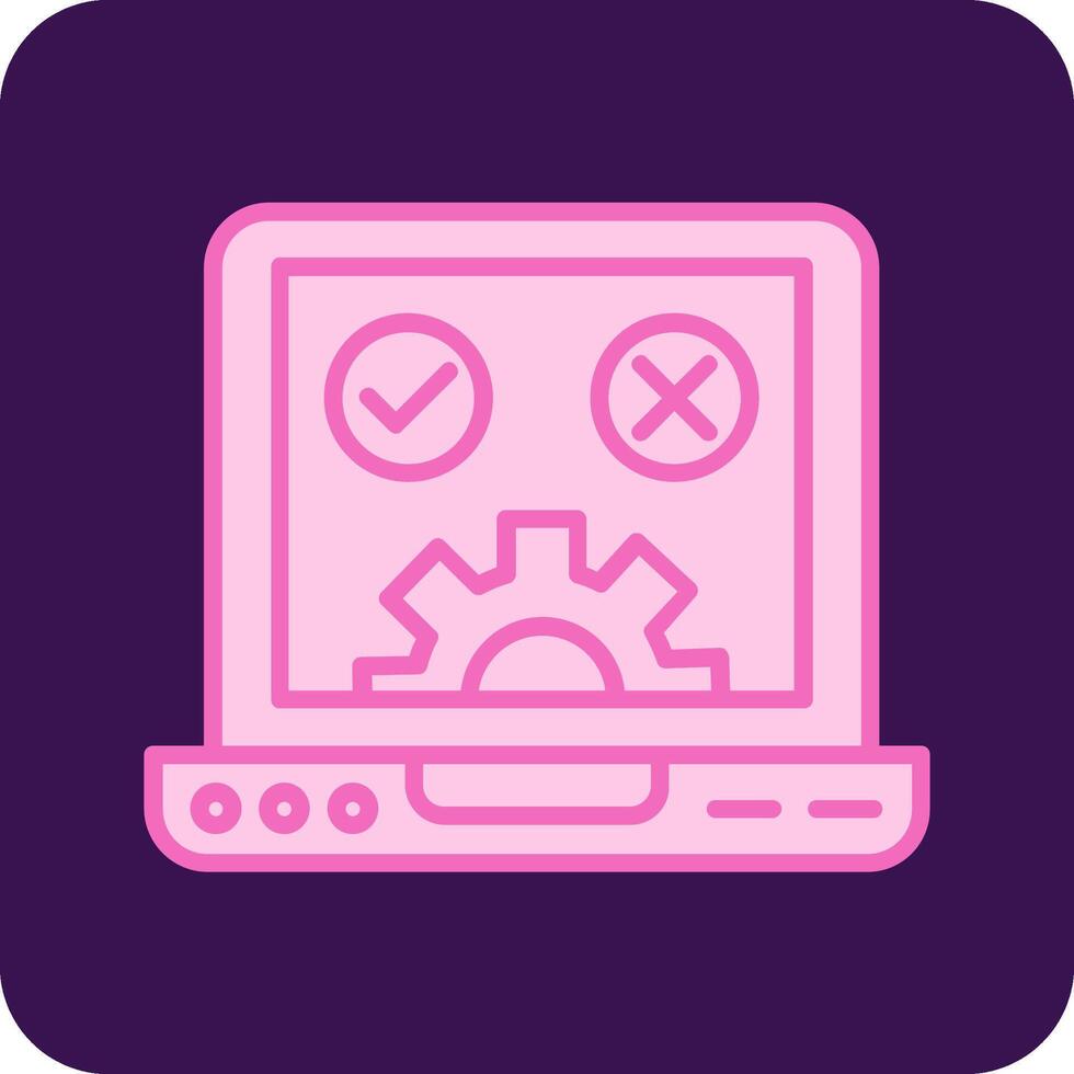 Tested Vector Icon