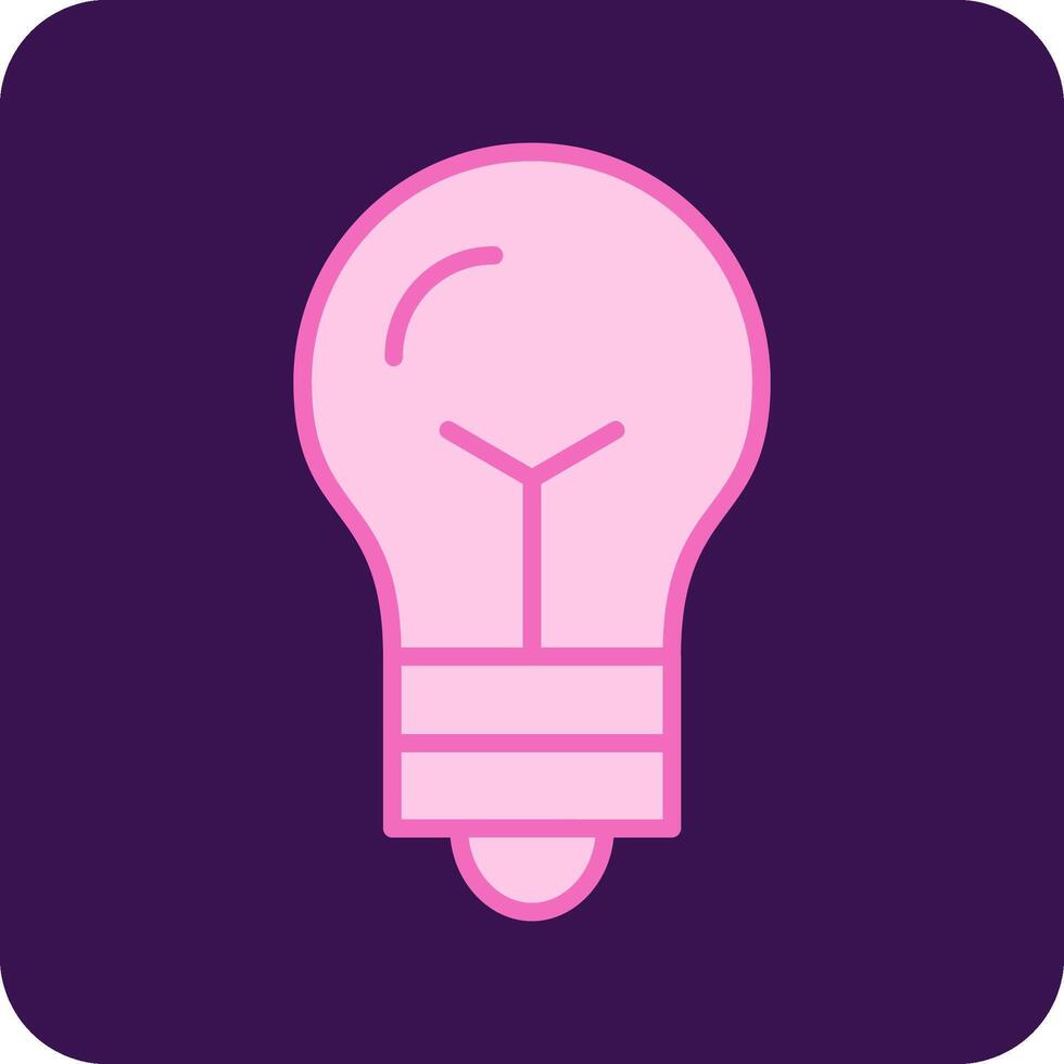 Light Bulb Vector Icon
