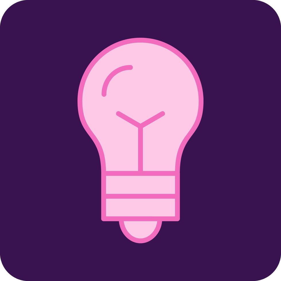 Light Bulb Vector Icon