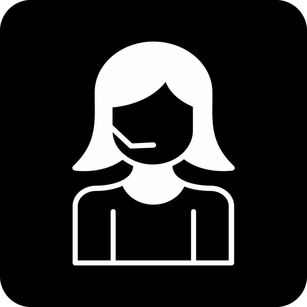 Customer Service Agent Vector Icon