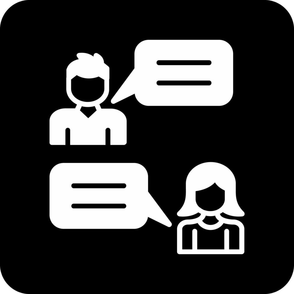 Conversation Vector Icon