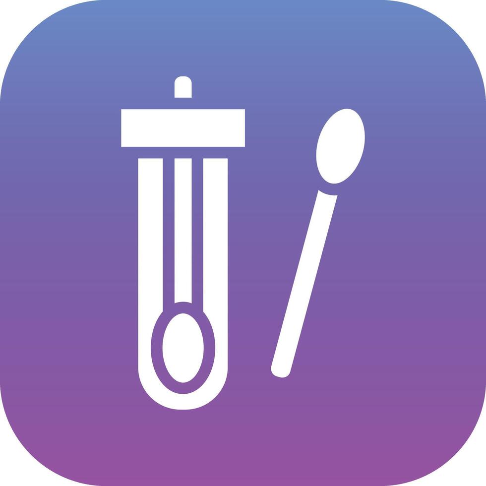 Swab Test Vector Icon