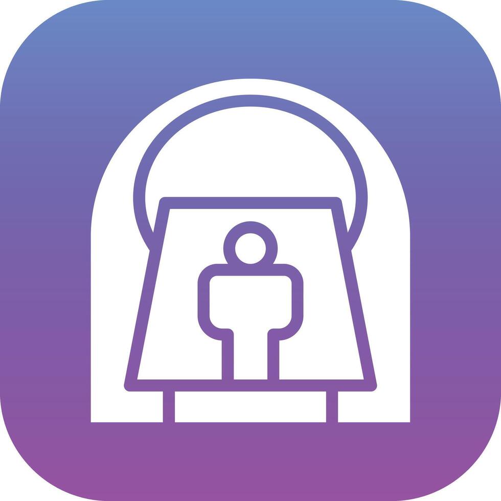 CT Scan Vector Icon