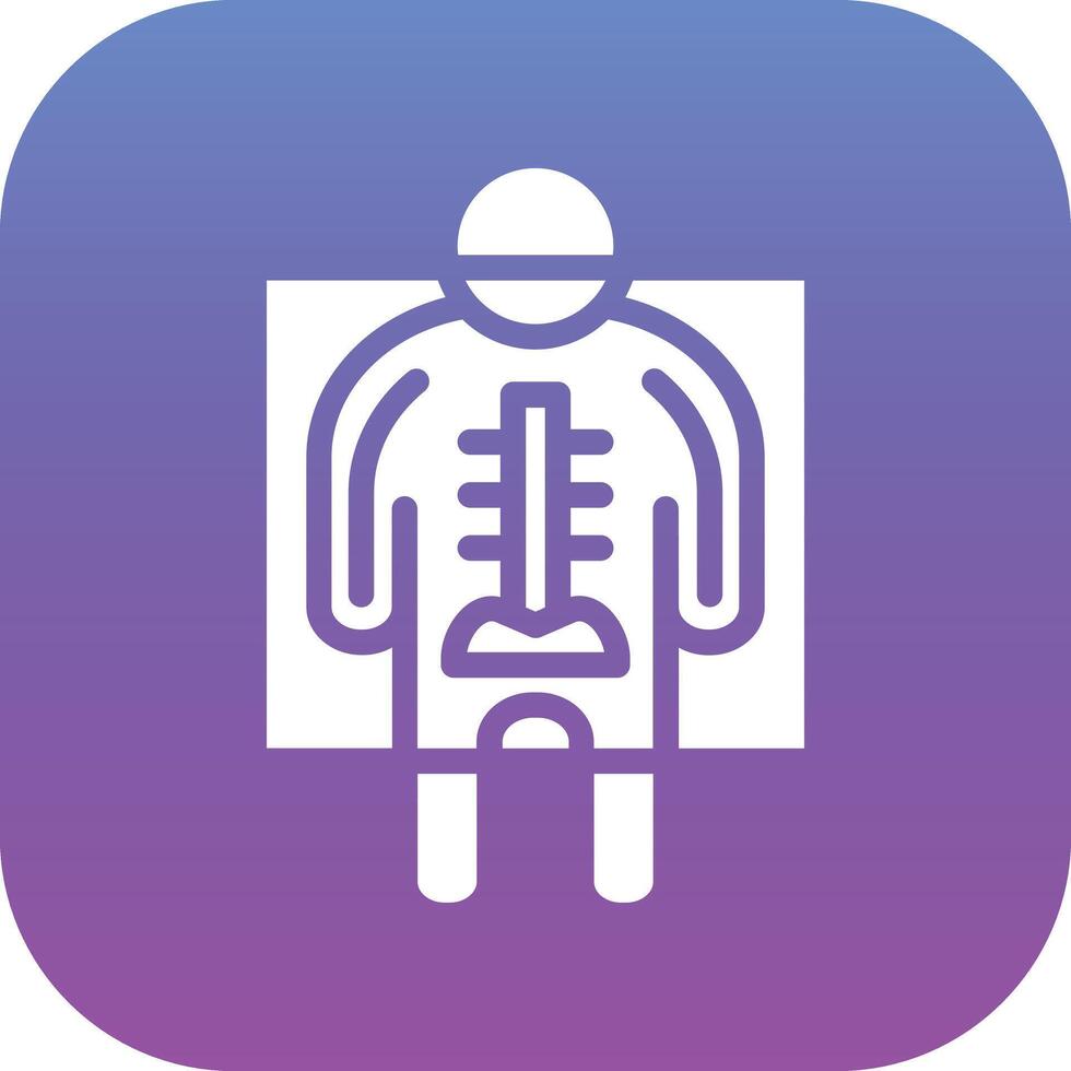Man X ray Vector Icon