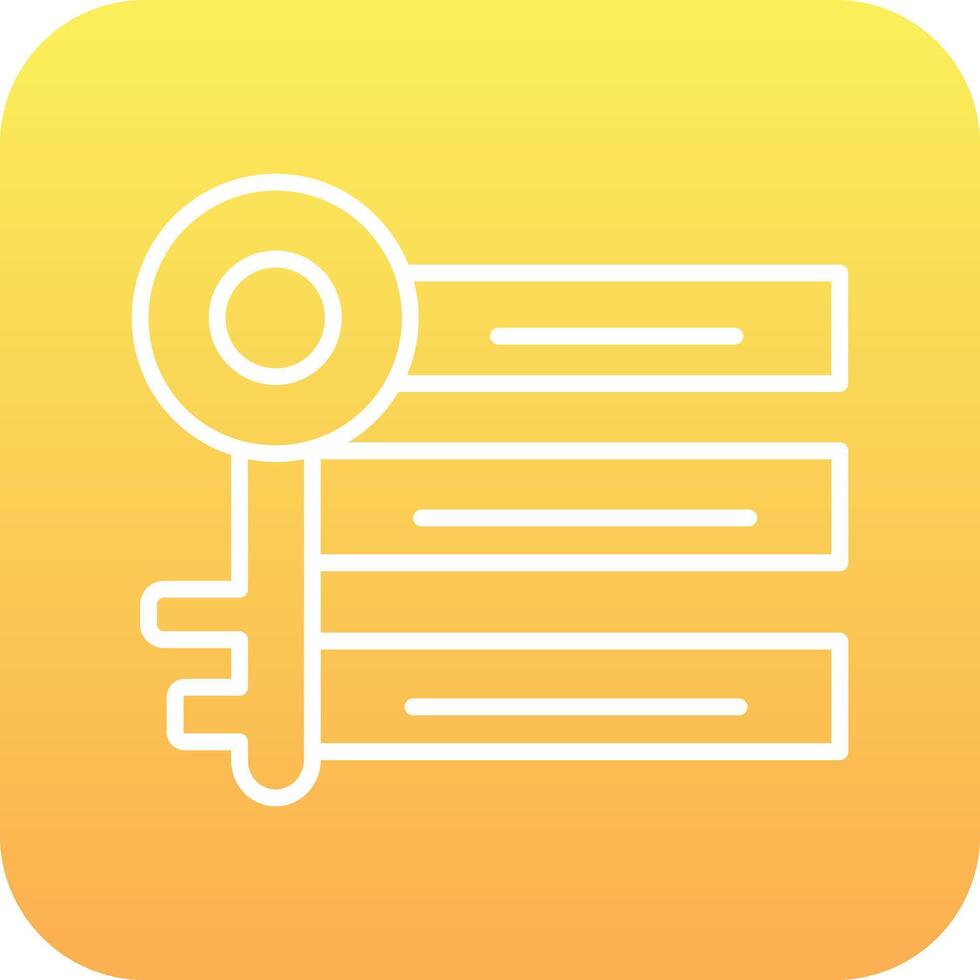 Keyword Vector Icon