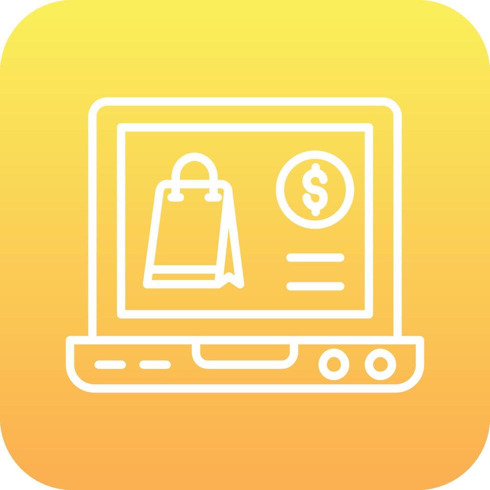 Online Shop Vector Icon