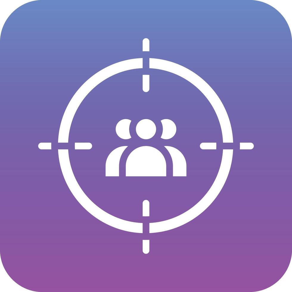 User Target Vector Icon