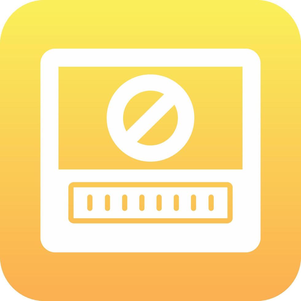 Stop Vector Icon