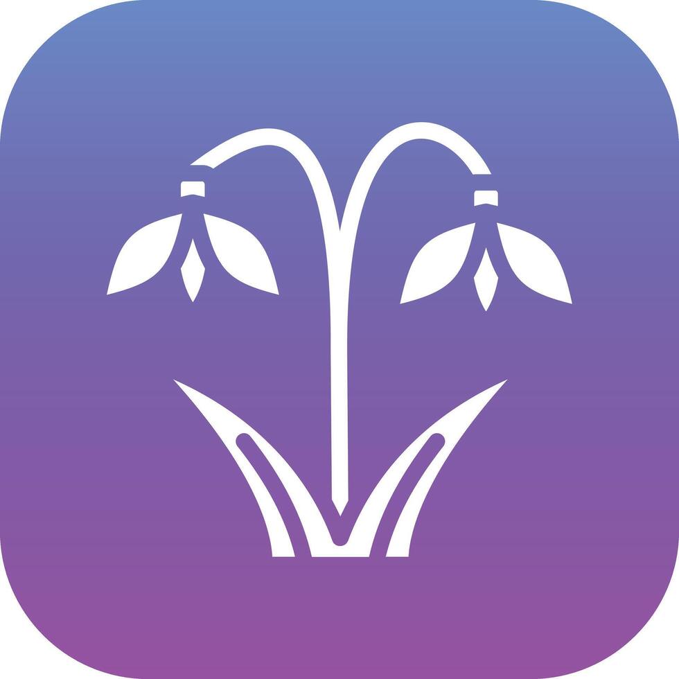 Snowdrop Vector Icon