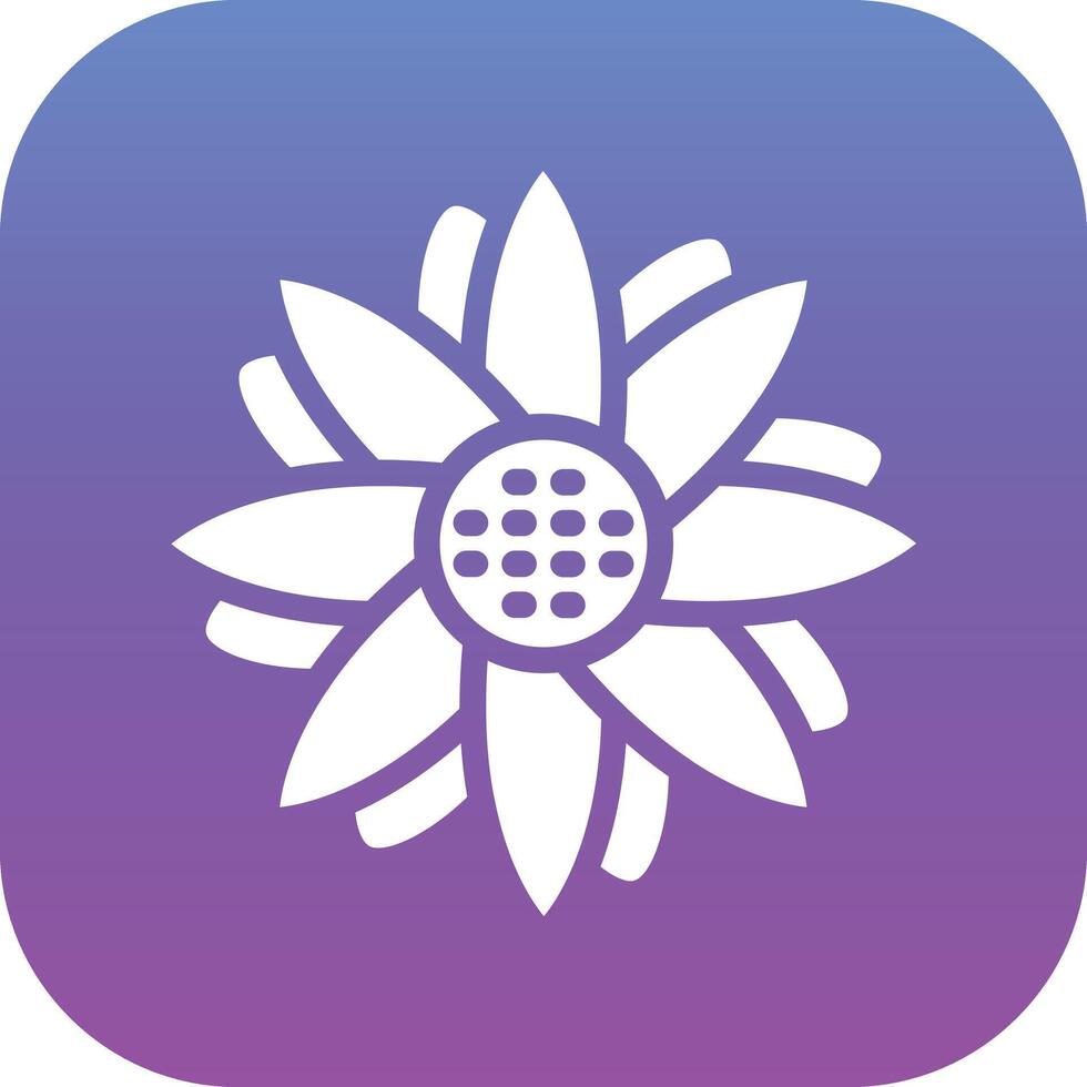 Sunflower Vector Icon