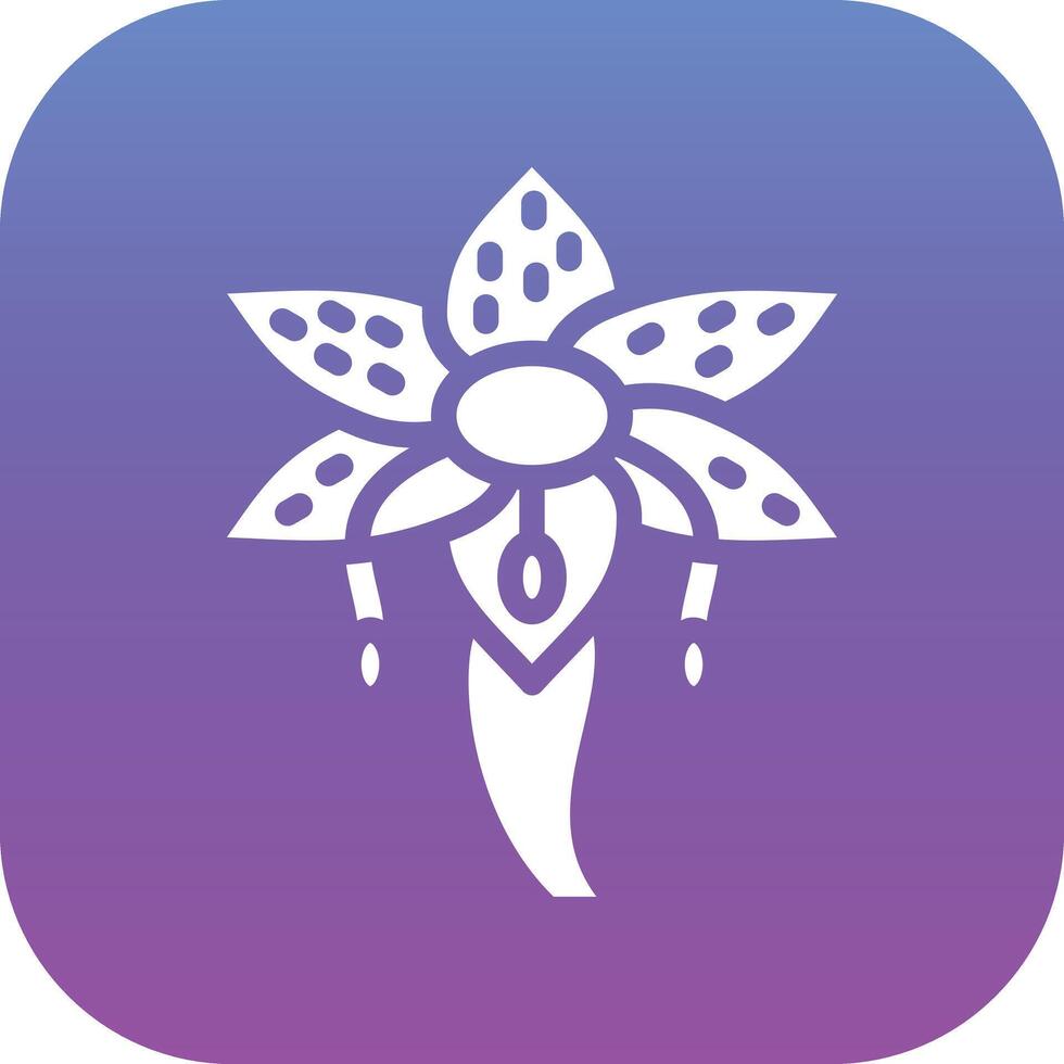 Tiger Lily Vector Icon