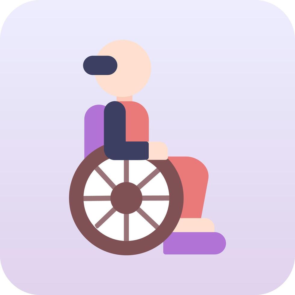 Elderly Vector Icon