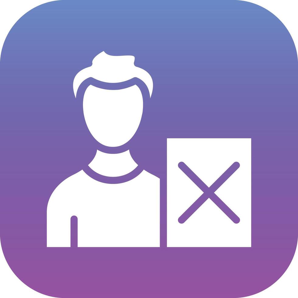 Disqualified Vector Icon