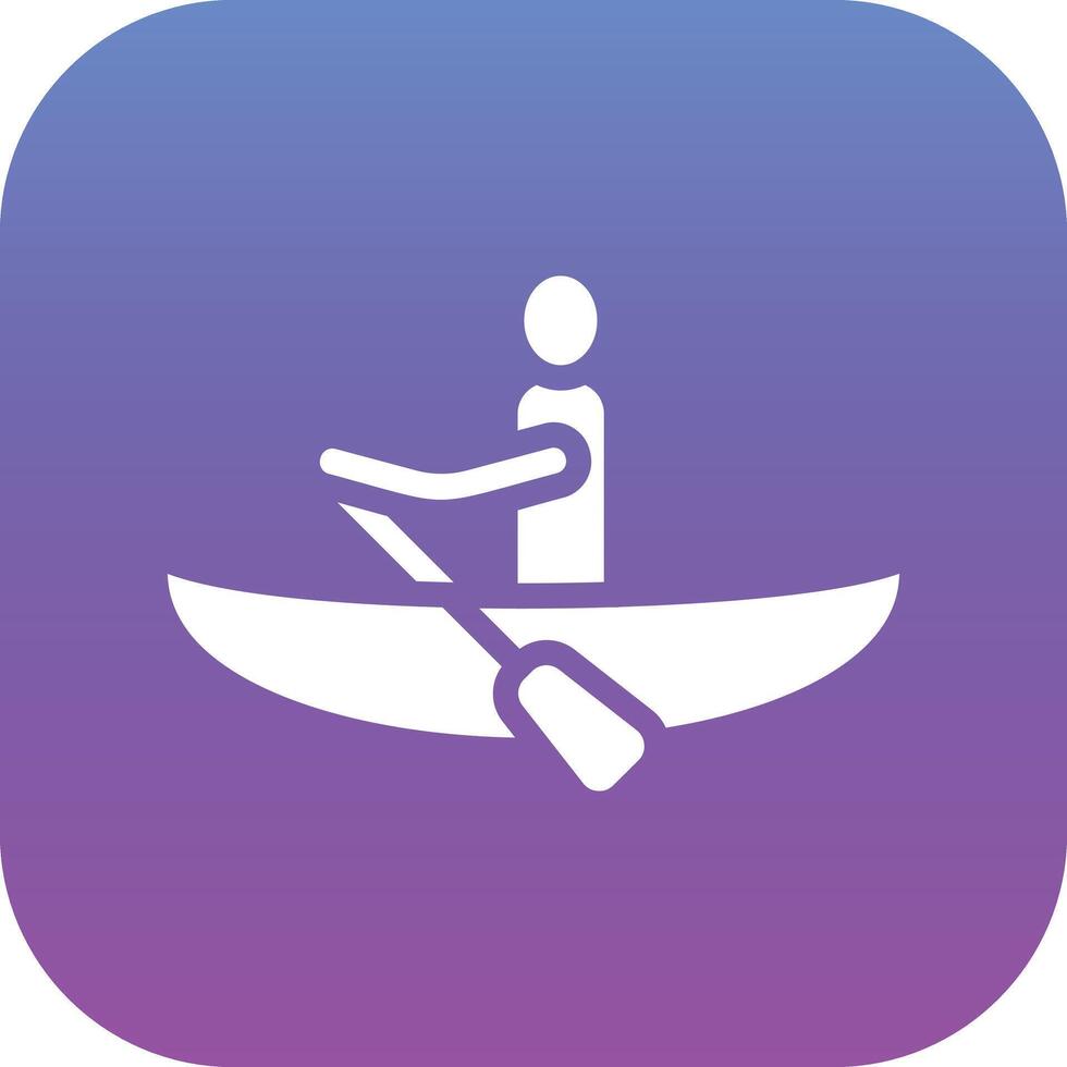 Rowing Vector Icon