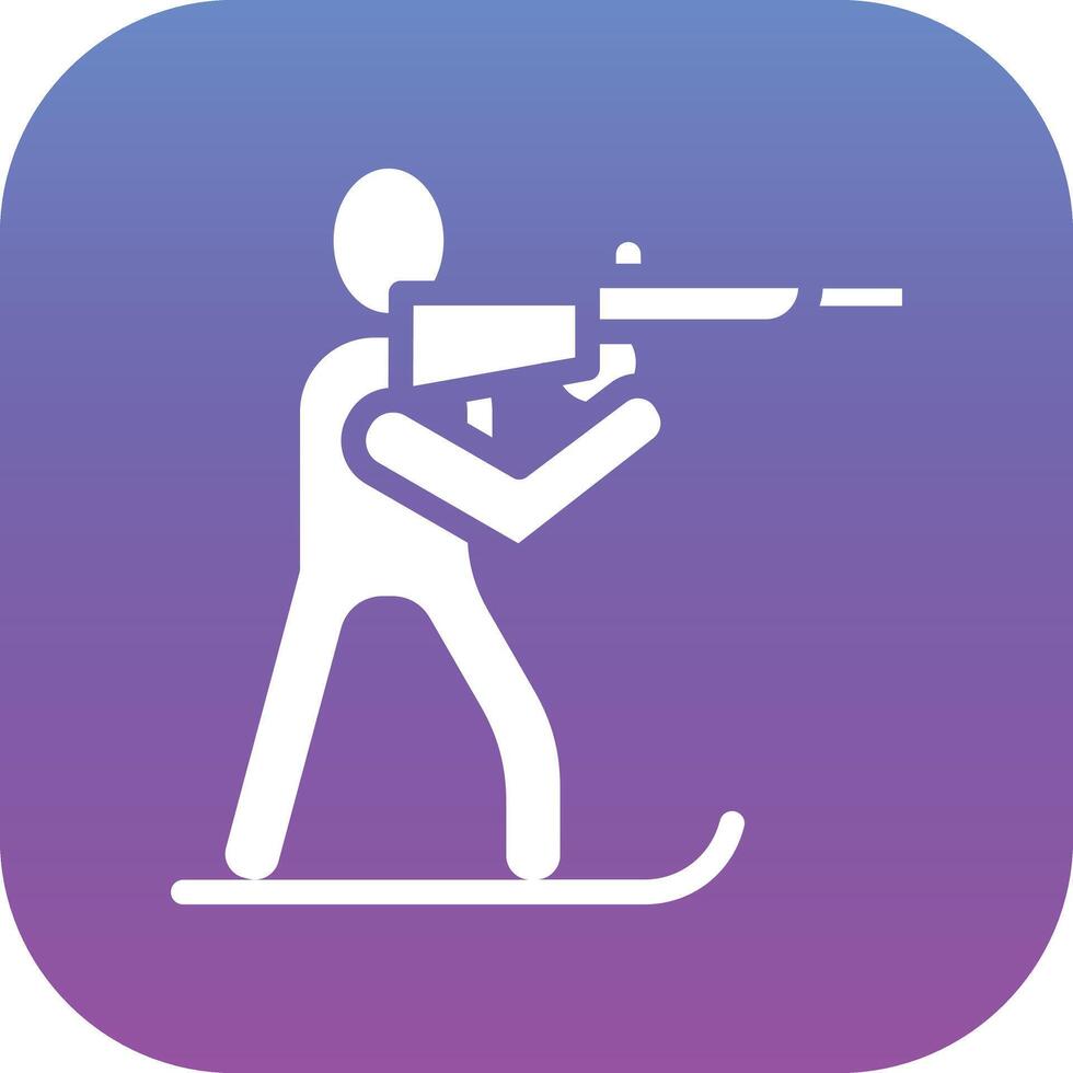 Biathlon Vector Icon