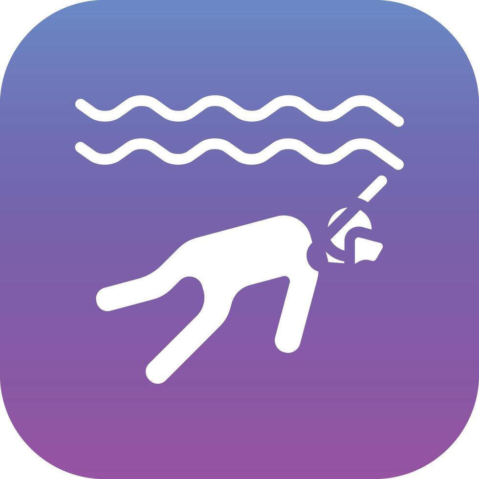 Diving Vector Icon
