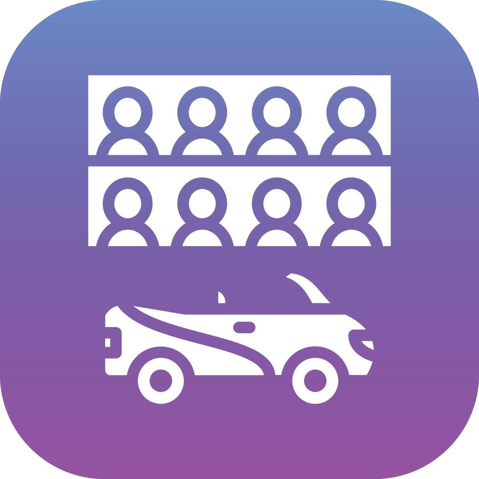 Tribune Vector Icon